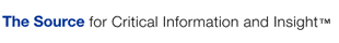 The Source for Critical Information and Insight
