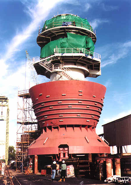 Lower turret at Noell Abu Dhabi, UAE.